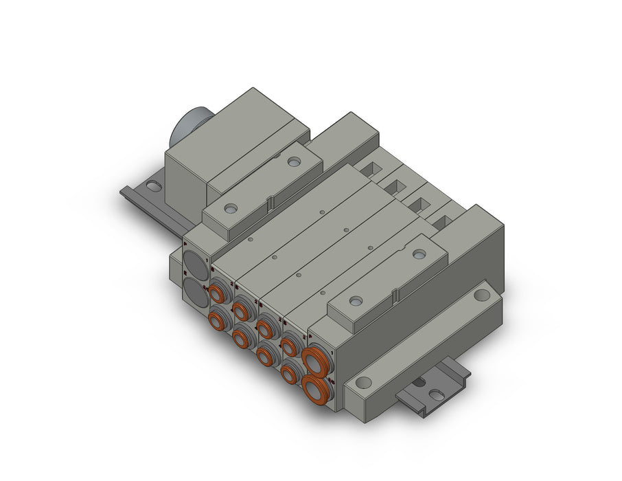 SS5V2-W16CD-04U-C6 SS5V 04 Station Manifold, Cassette Base