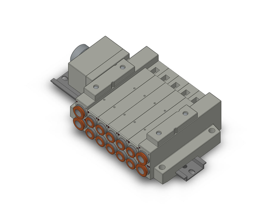 SS5V2-W16CD-05B-C8 SS5V 05 Station Manifold, Cassette Base