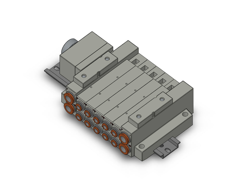 SS5V2-W16CD-05B-N7 SS5V 05 Station Manifold, Cassette Base