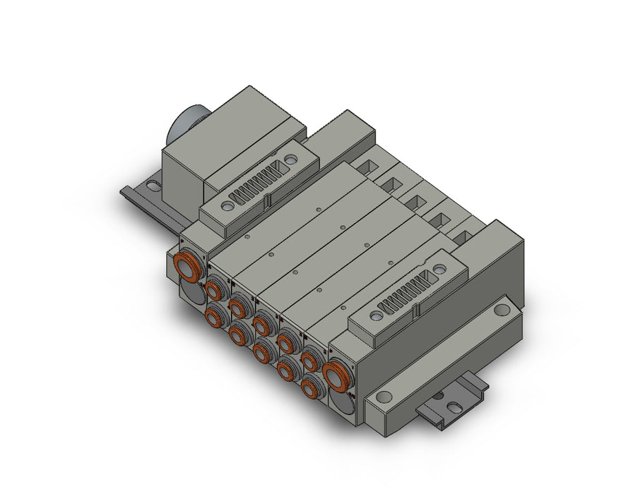 SS5V2-W16CD-05BS-N7 SS5V 05 Station Manifold, Cassette Base