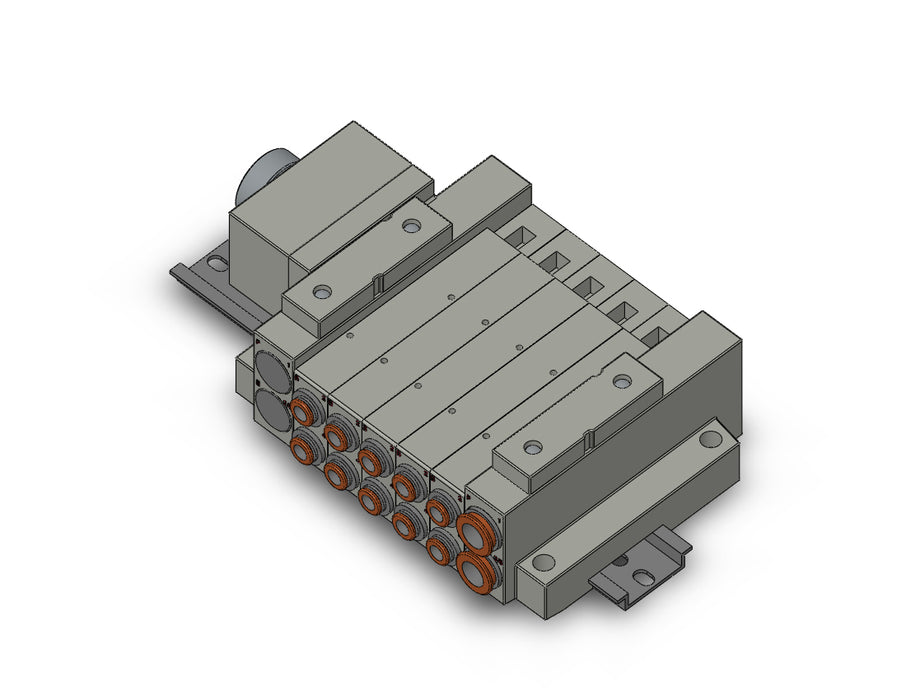 SS5V2-W16CD-05U-N7 SS5V 05 Station Manifold, Cassette Base