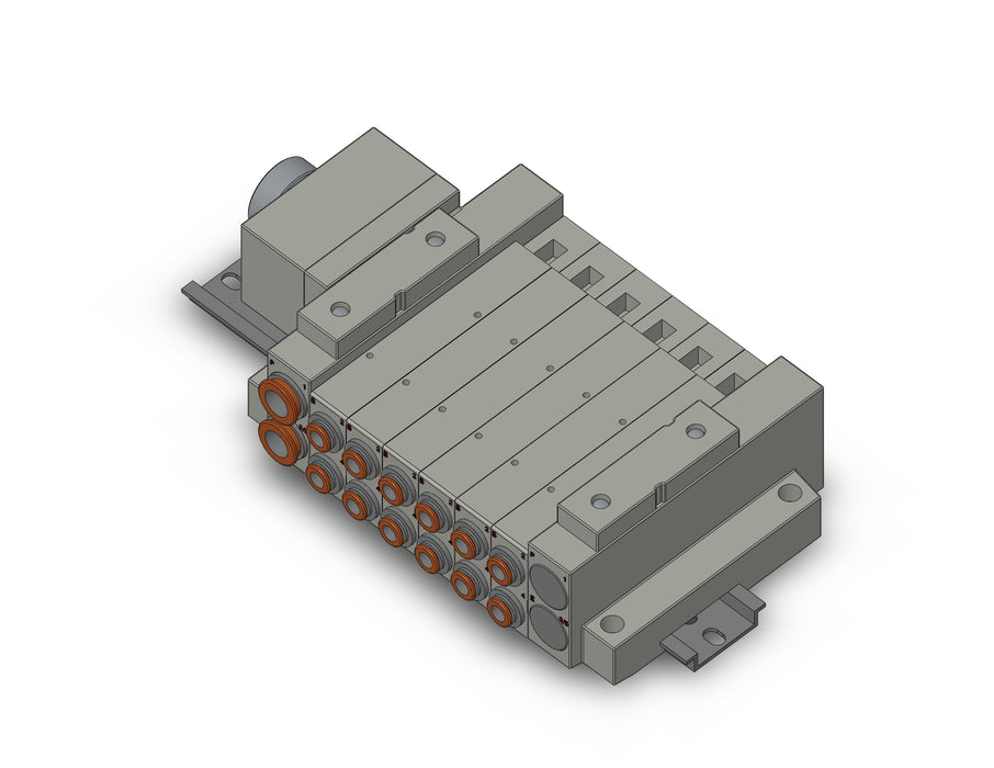SS5V2-W16CD-06D-N7 SS5V 06 Station Manifold, Cassette Base