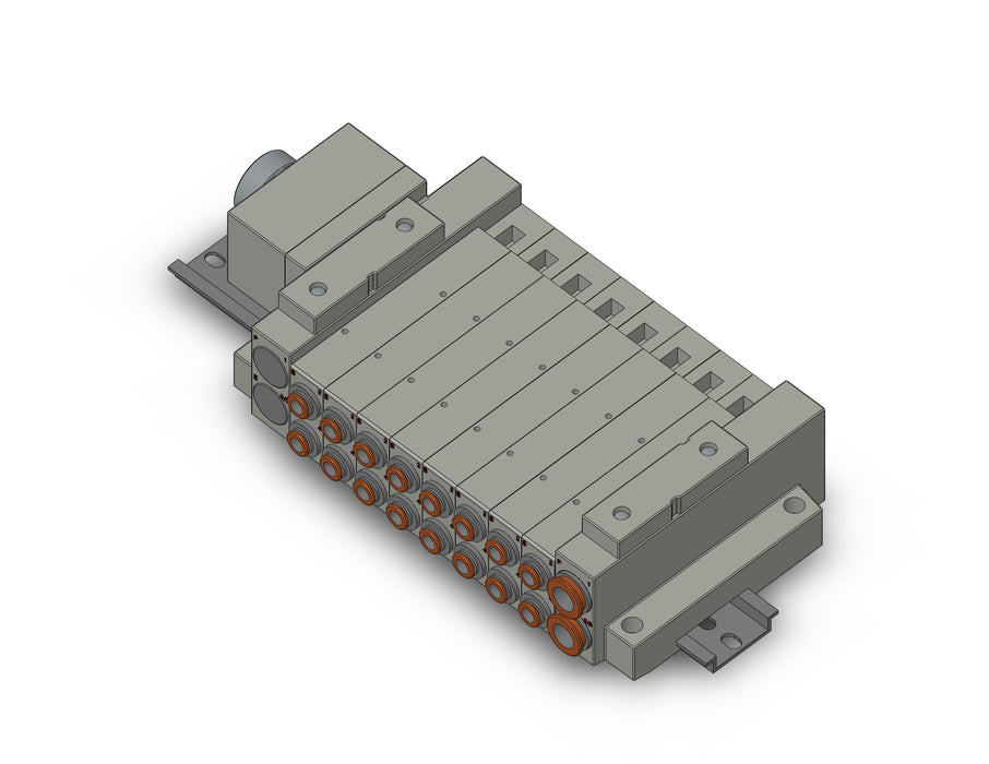 SS5V2-W16CD-08U-C6 SS5V 08 Station Manifold, Cassette Base