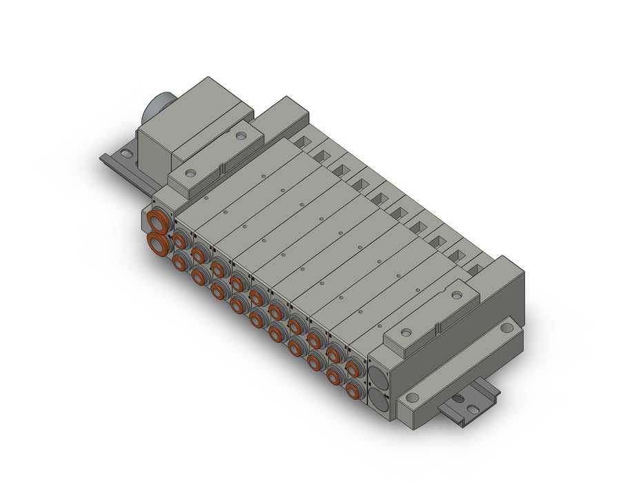 SS5V2-W16CD-10D-N7 SS5V 10 Station Manifold, Cassette Base