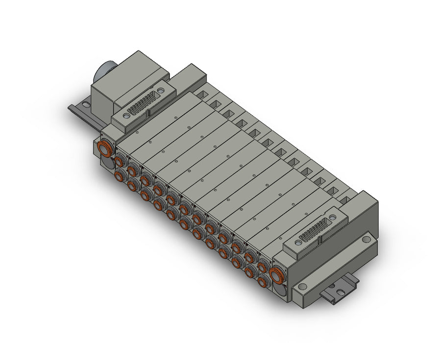 SS5V2-W16CD-12BS-C6 SS5V 12 Station Manifold, Cassette Base