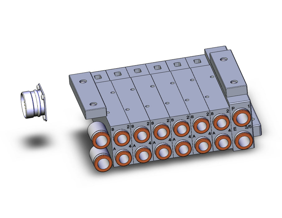 SS5V3-W10CD-06B-C10 MFLD, PLUG-IN, CIRCULAR CONN.