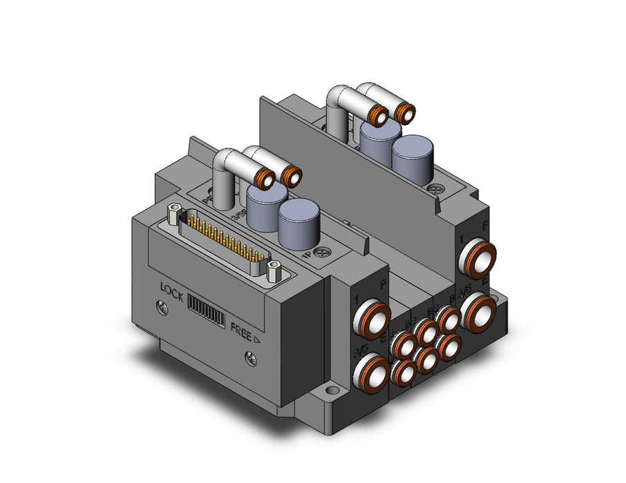 SS5Y3-10F1-03BR-C6AA SS5Y3 3 STA MANIFOLD BASE