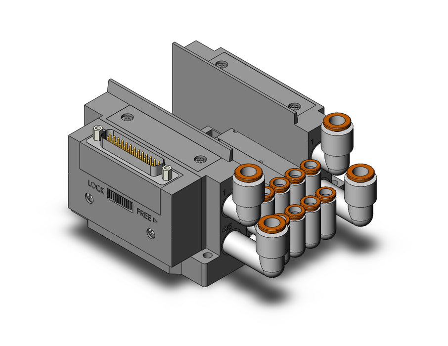 SS5Y3-10F1-04B-LN7 SS5Y3 4 STA MANIFOLD BASE
