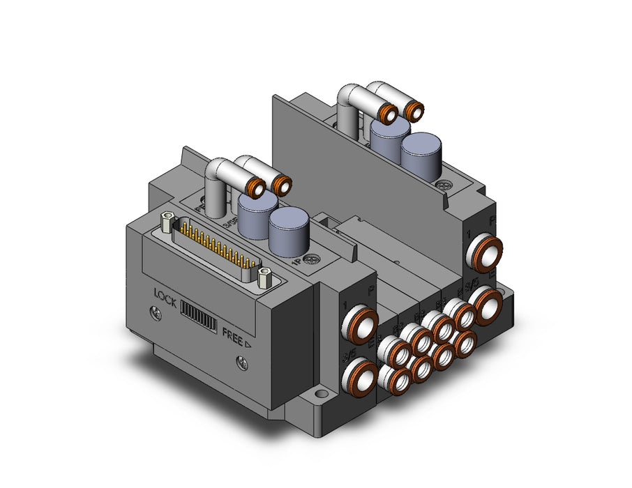 SS5Y3-10F1-04BR-N7 SS5Y3 4 STA MANIFOLD BASE