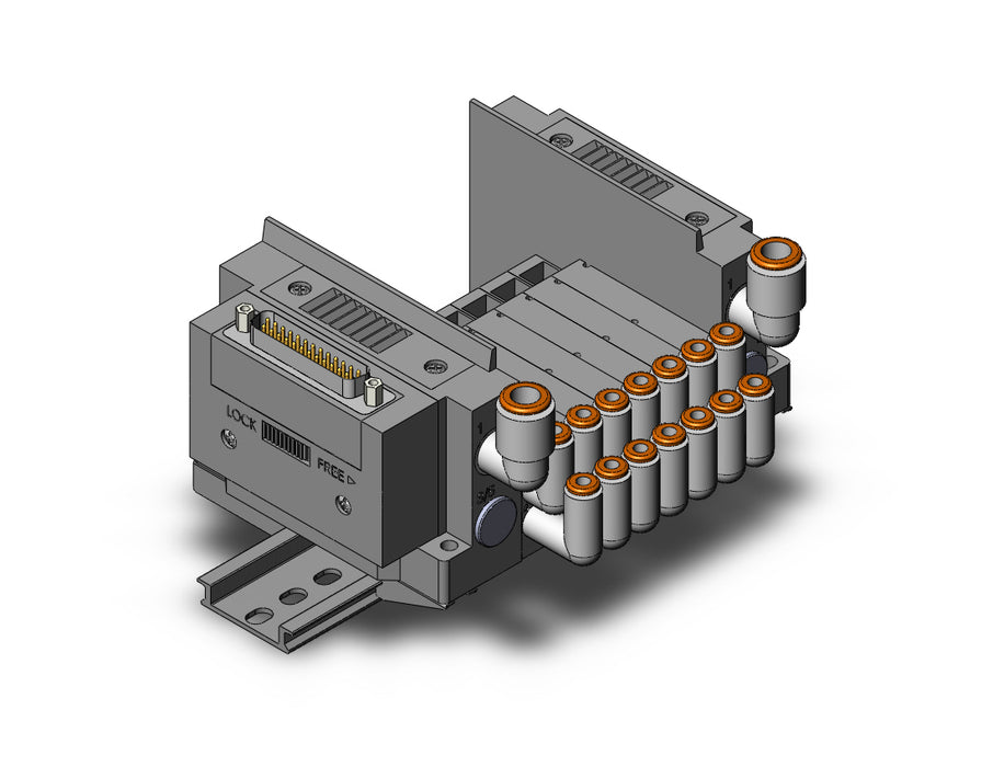 SS5Y3-10F1-07BS-L4A SS5Y3 7 STA MANIFOLD BASE