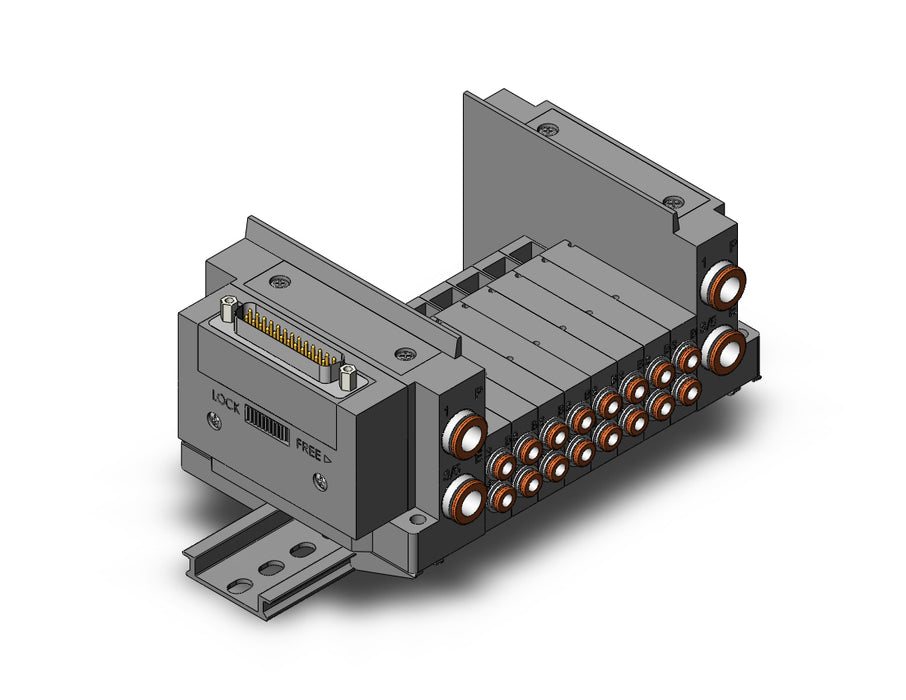 SS5Y3-10F1-08B-N3D0 SS5Y3 8 STA MANIFOLD BASE