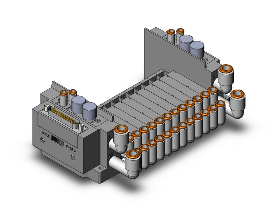 SS5Y3-10F1-12BR-L6 SS5Y3 12 STA MANIFOLD BASE