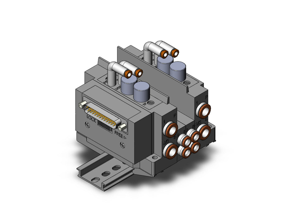 SS5Y3-10F2-02BR-N7D SS5Y3 2 STA MANIFOLD BASE