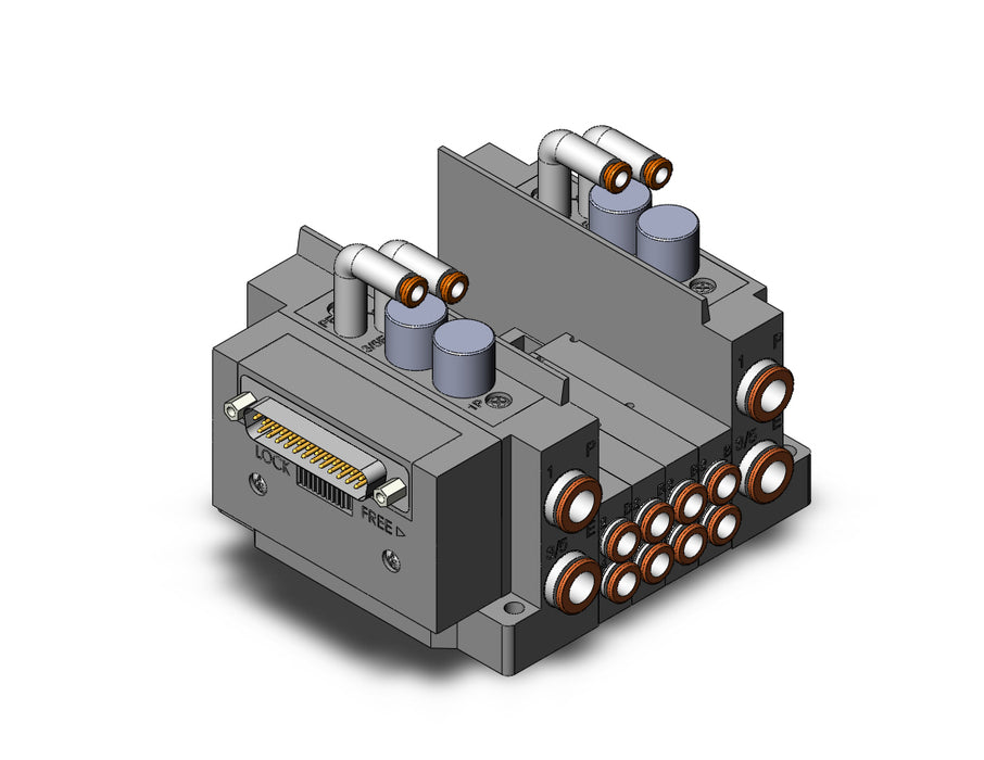 SS5Y3-10F2-04BR-C6 SS5Y3 4 STA MANIFOLD BASE