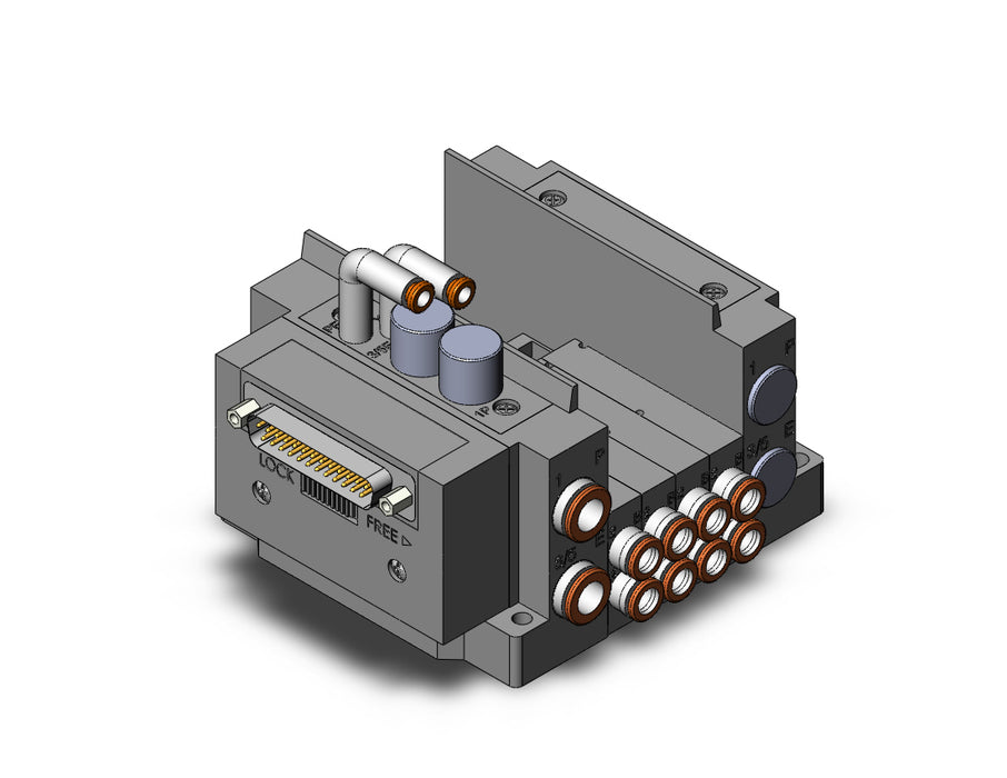 SS5Y3-10F2-04DR-N7 SS5Y3 4 STA MANIFOLD BASE