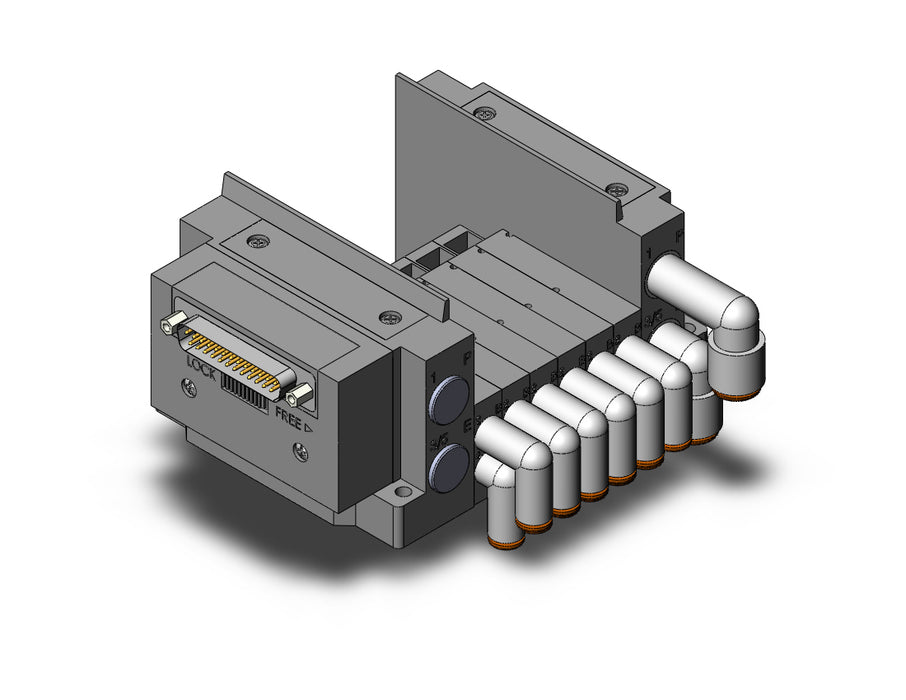 SS5Y3-10F2-06U-B6 SS5Y3 6 STA MANIFOLD BASE