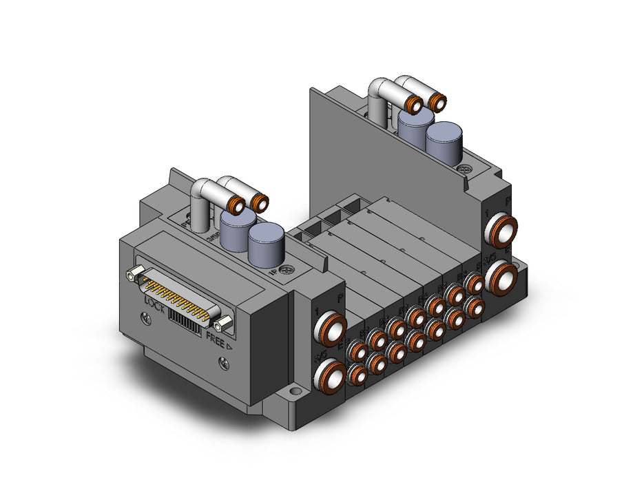 SS5Y3-10F2-07BR-N3 SS5Y3 7 STA MANIFOLD BASE