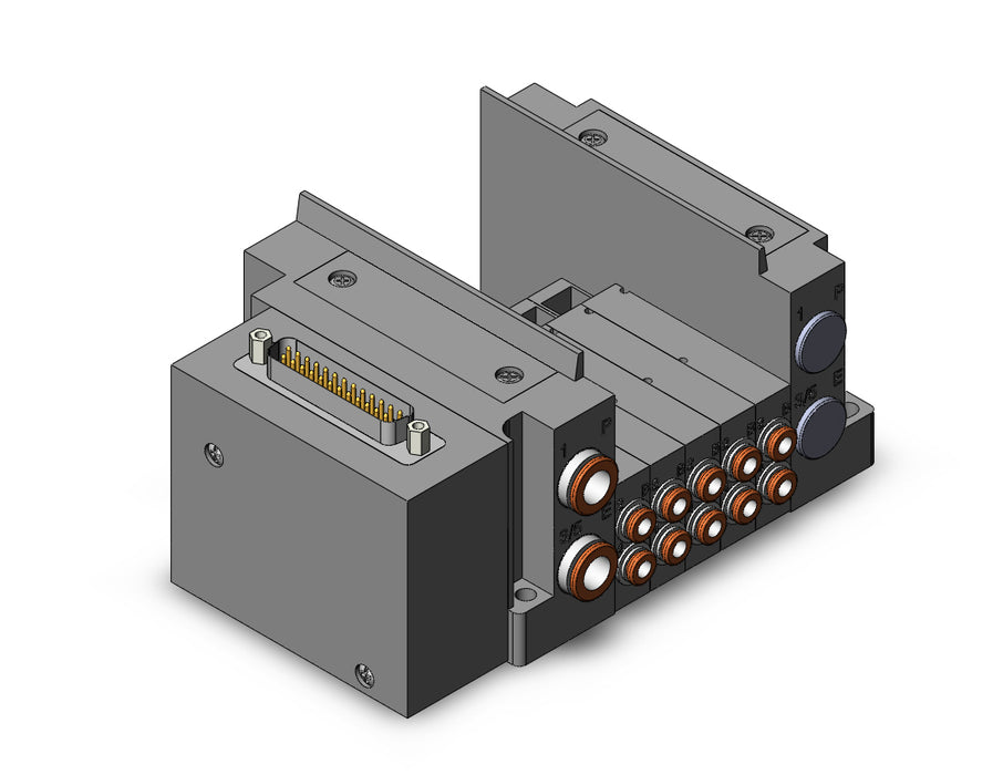 SS5Y3-10FW1-05D-C4 SS5Y3 5 STA MANIFOLD BASE