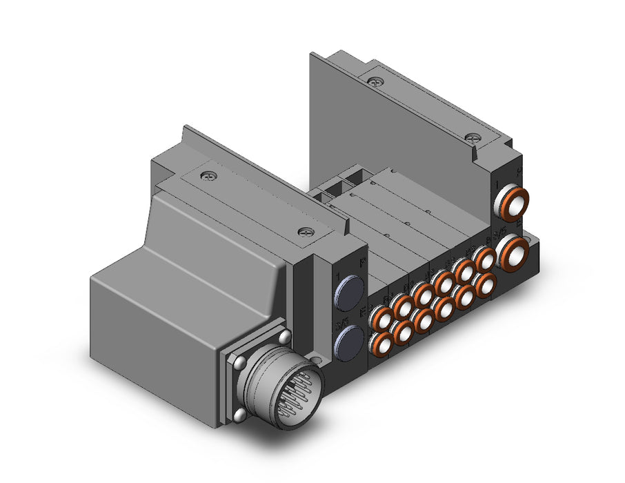 SS5Y3-10M-06U-C6BA SS5Y3 6 STA MANIFOLD BASE