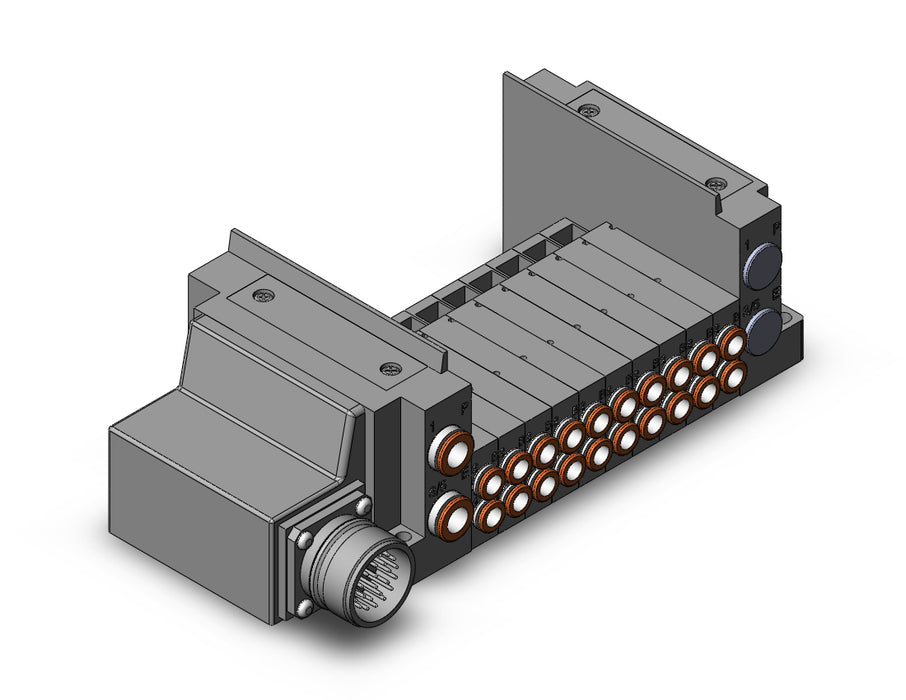 SS5Y3-10M-10D-C6AA SS5Y3 10 STA MANIFOLD BASE