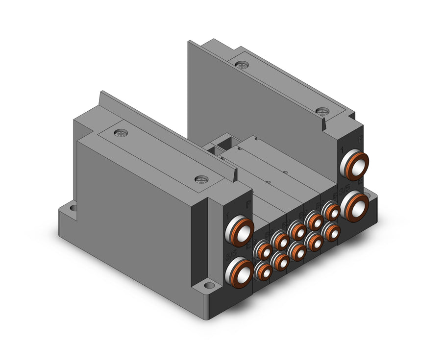 SS5Y3-10S0-05B-C4 SS5Y3 5 STA MANIFOLD BASE