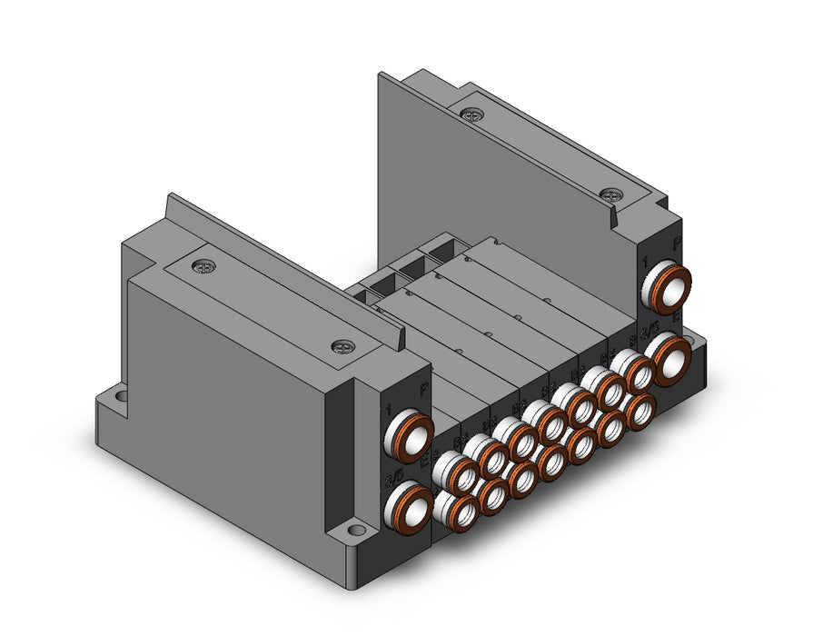 SS5Y3-10S0-07B-N7 SS5Y3 7 STA MANIFOLD BASE