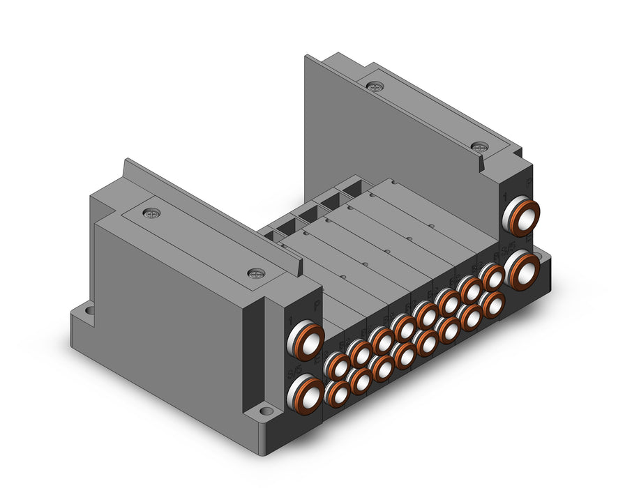 SS5Y3-10S0-08B-C6AA SS5Y3 8 STA MANIFOLD BASE
