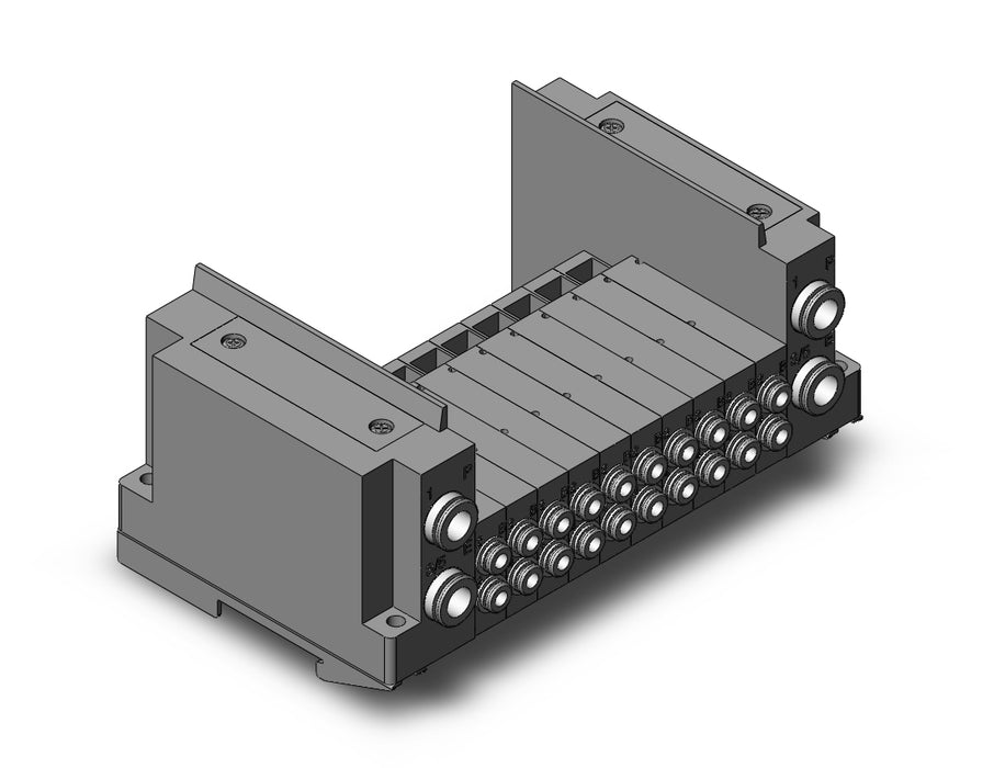 SS5Y3-10S0-10F-C4D0 SS5Y3 10 STA MANIFOLD BASE