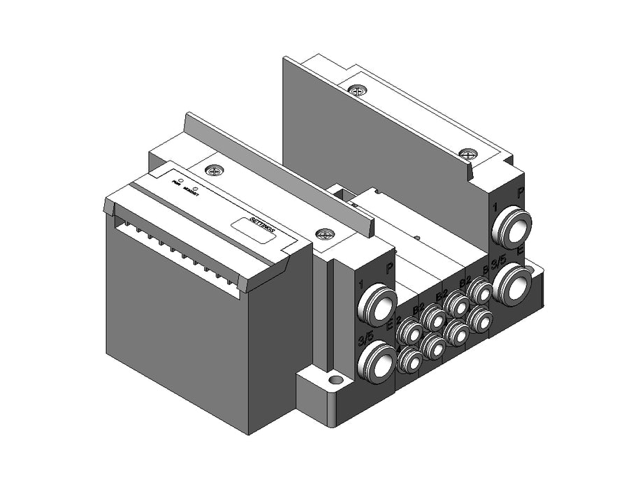 SS5Y3-10S3ZB-04B-C4AA SS5Y3 4 STA MANIFOLD BASE