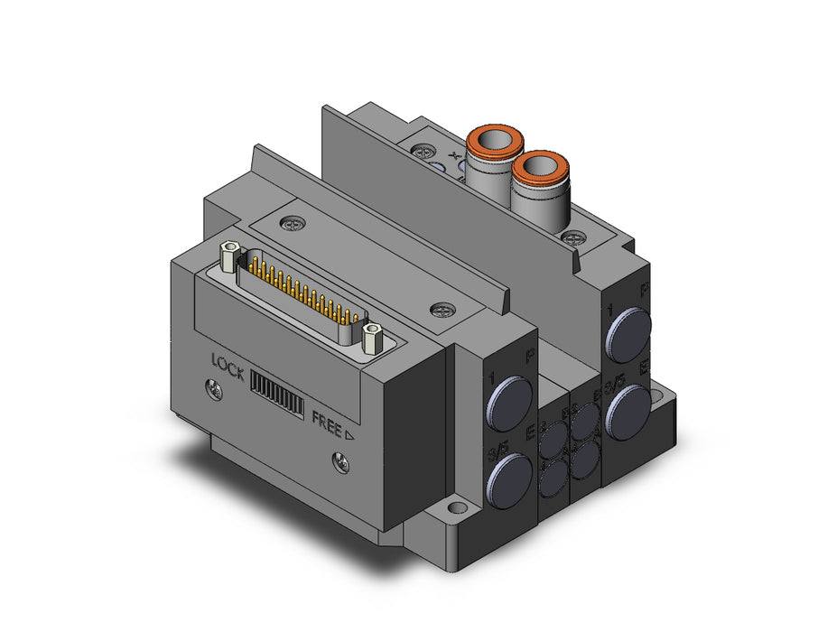SS5Y3-12F1-02U SS5Y3 2 STA MANIFOLD BASE