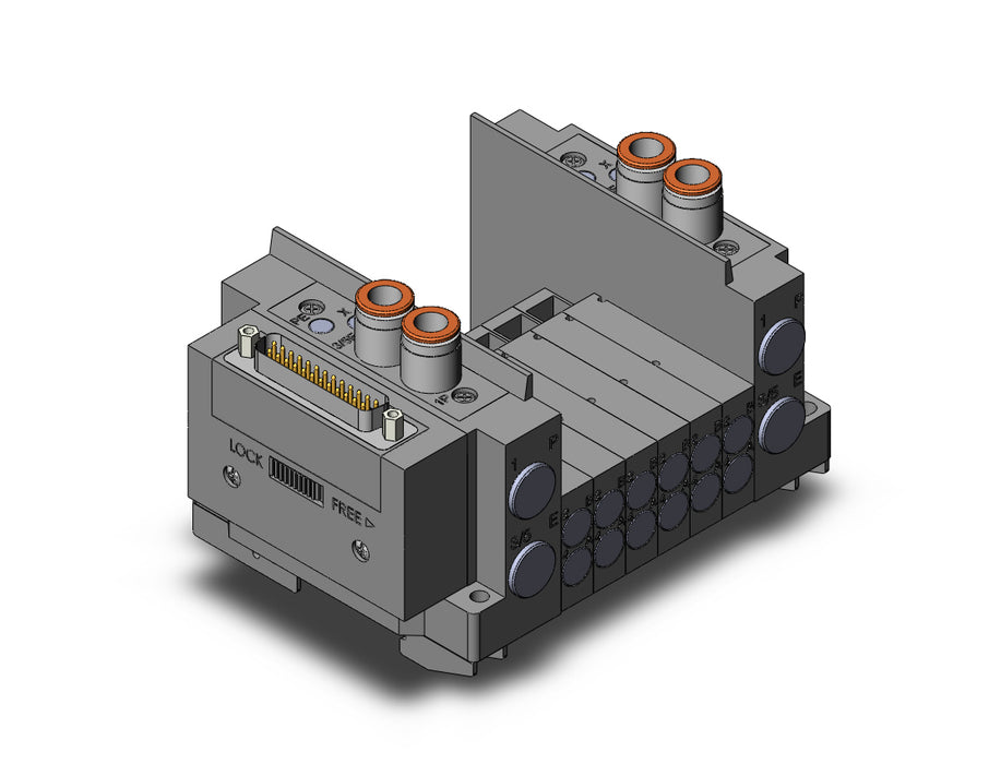 SS5Y3-12F1-06B-D0 SS5Y3 6 STA MANIFOLD BASE