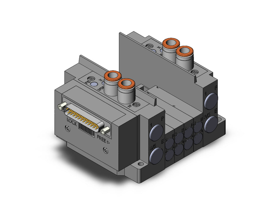 SS5Y3-12F2-04B SS5Y3 4 STA MANIFOLD BASE