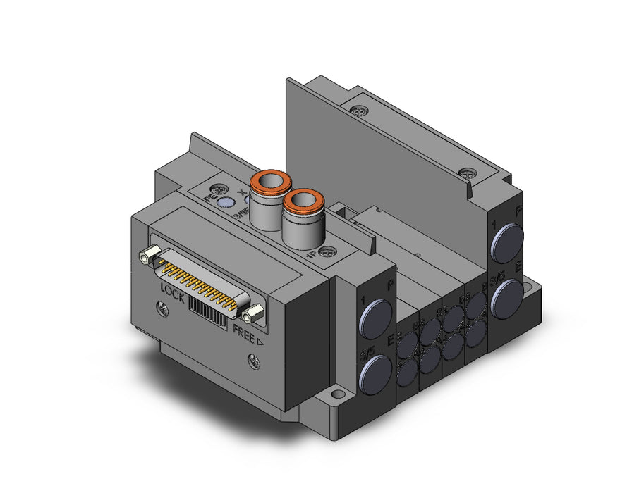 SS5Y3-12F2-04D SS5Y3 4 STA MANIFOLD BASE