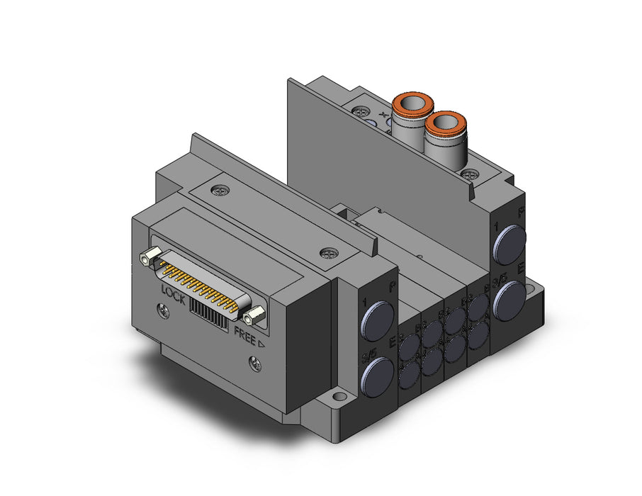 SS5Y3-12F2-04U SS5Y3 4 STA MANIFOLD BASE