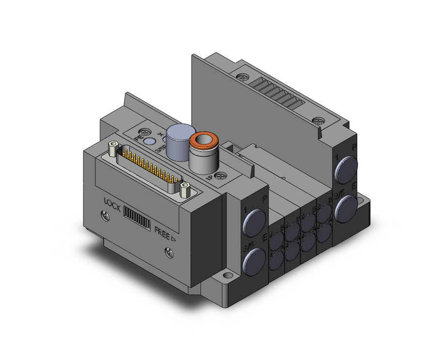 SS5Y3-12FW1-04DS-N SS5Y3 4 STA MANIFOLD BASE