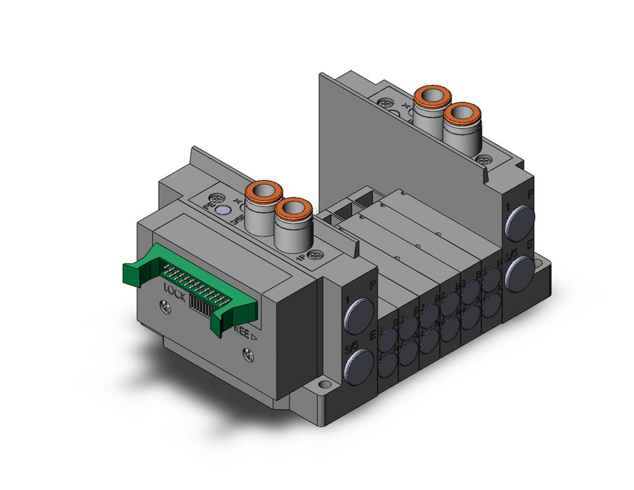 SS5Y3-12P2-06B-N SS5Y3 6 STA MANIFOLD BASE