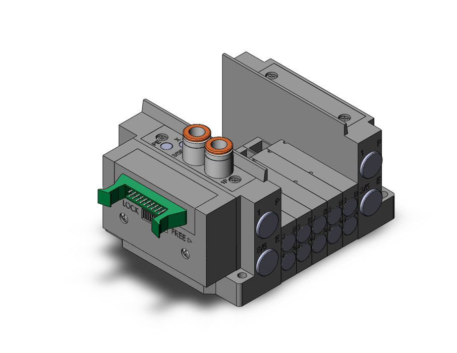 SS5Y3-12PG2-05D SS5Y3 5 STA MANIFOLD BASE