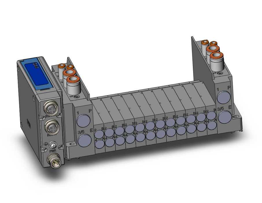 SS5Y3-12SEAN-12BR-D0 SS5Y3 12 STA MANIFOLD BASE