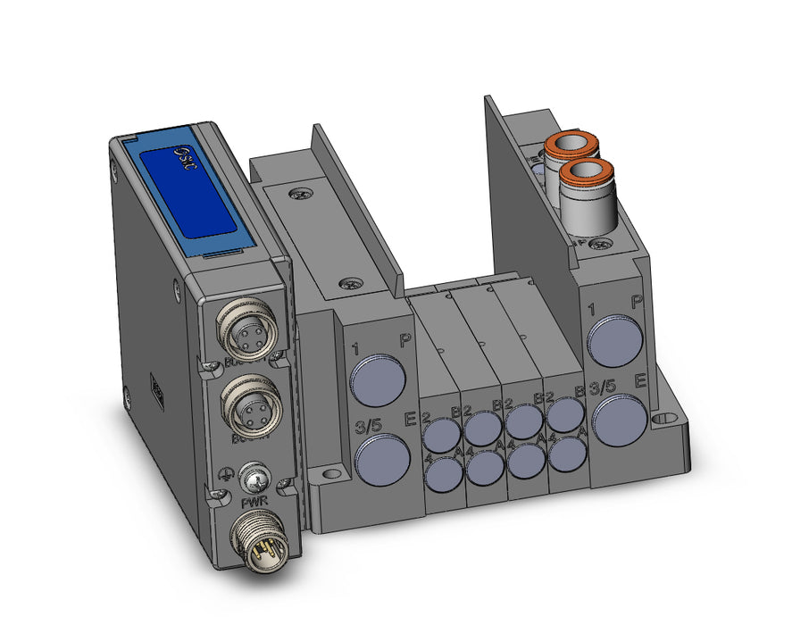 SS5Y3-12SEB-04U-N SS5Y3 4 STA MANIFOLD BASE
