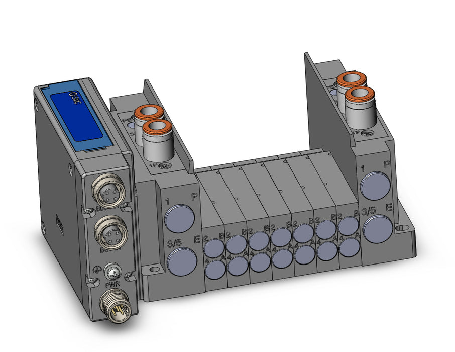 SS5Y3-12SEBN-07B-N SS5Y3 7 STA MANIFOLD BASE