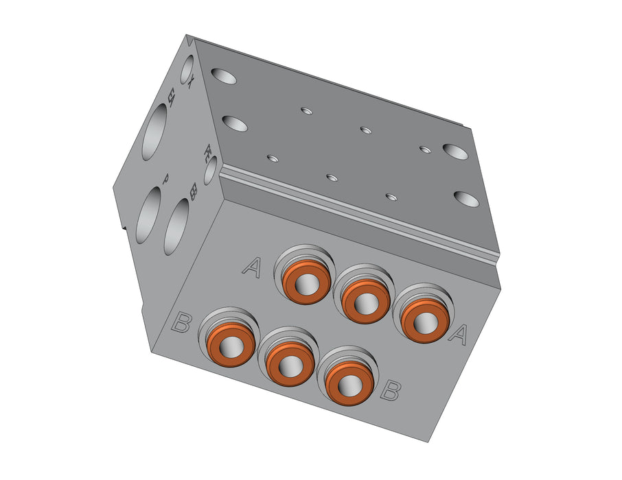 SS5Y3-42-03-C4 SS5Y BAR STOCK MANIFOLD