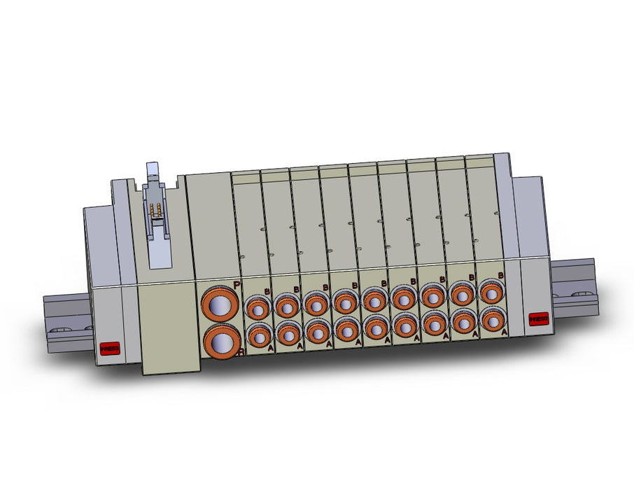 SS5Y3-45PD-09D-C4 MFLD ASSY, 9-STA