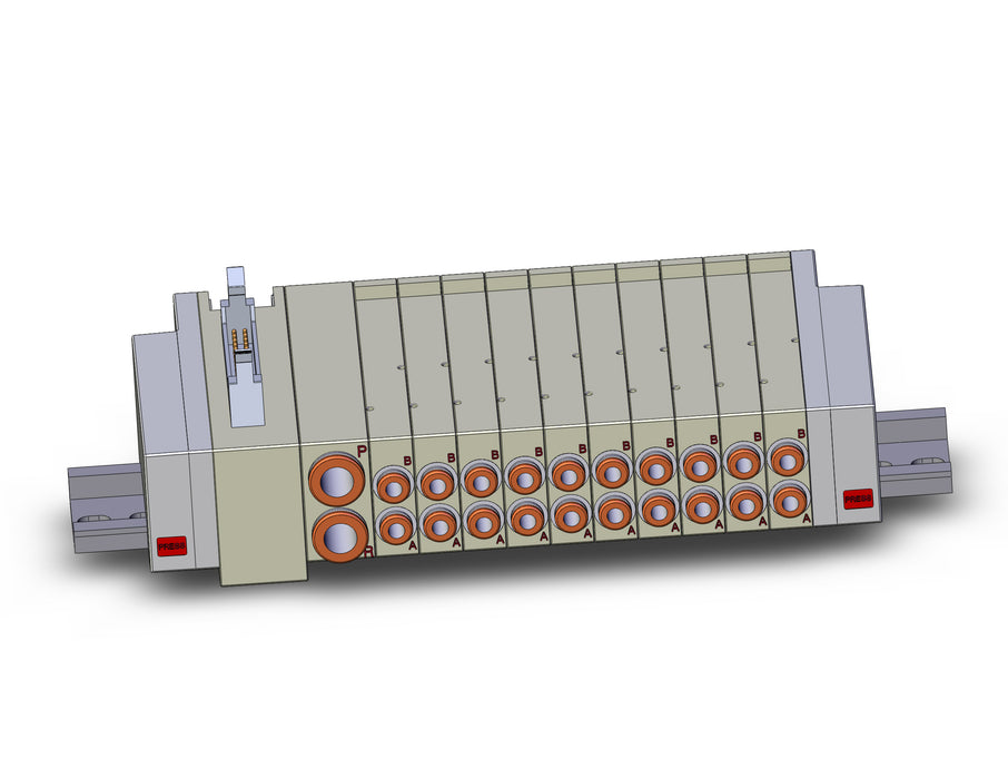 SS5Y3-45PD-10D-C4 MFLD, BASE MT, DIN RAIL MT