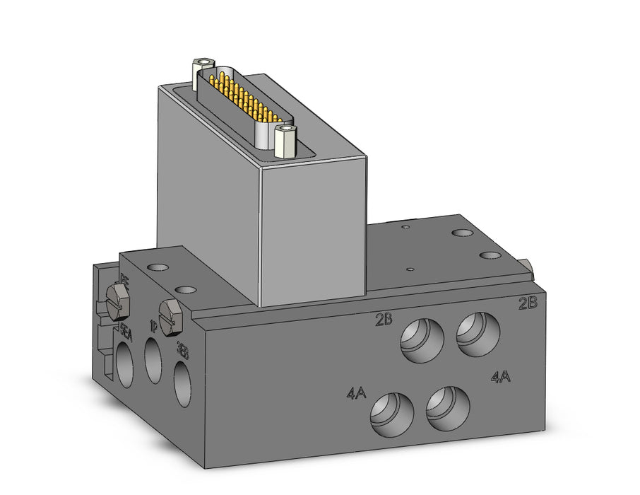 SS5Y3-50F1-02D-01T Plug-in Metal Base