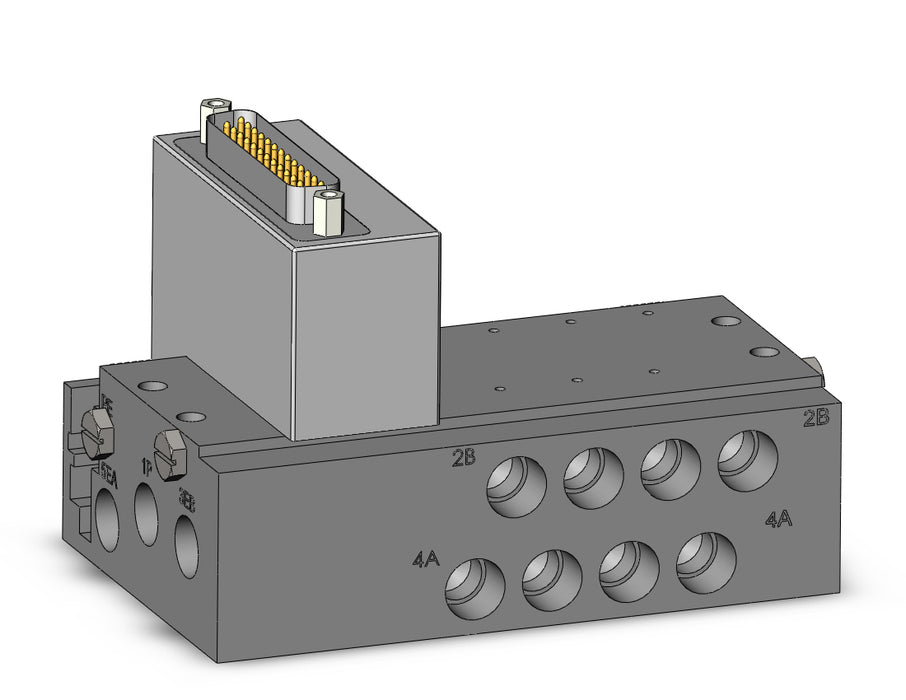 SS5Y3-50F1-04D-01T Plug-in Metal Base
