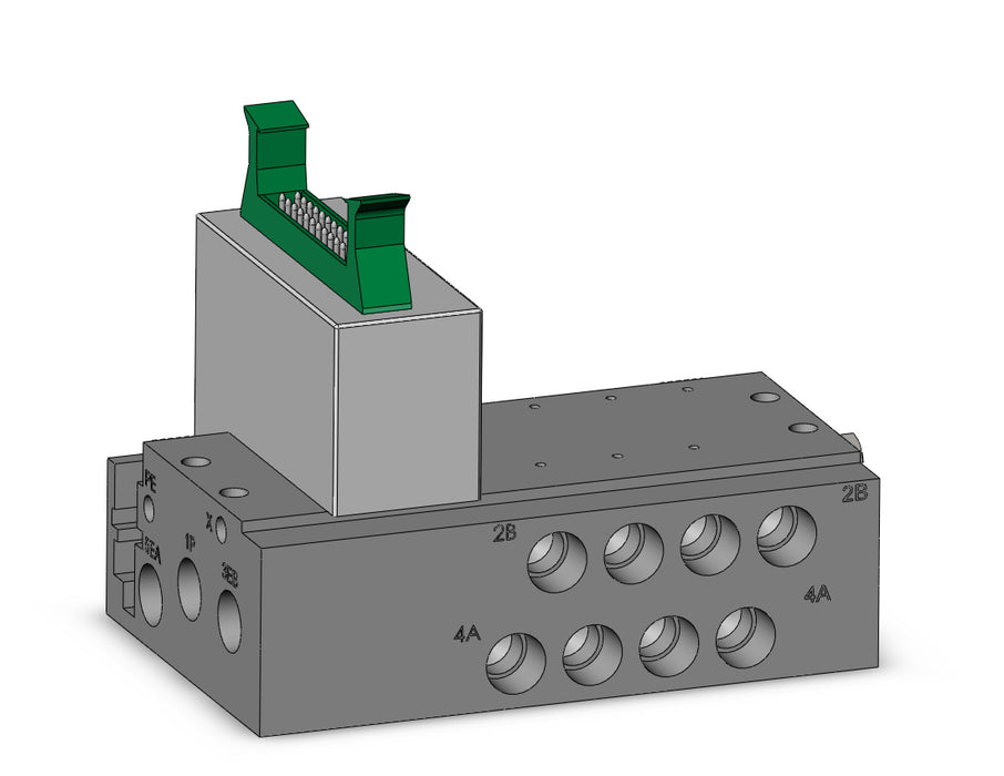 SS5Y3-50RP1-04D-01T Plug-in Metal Base