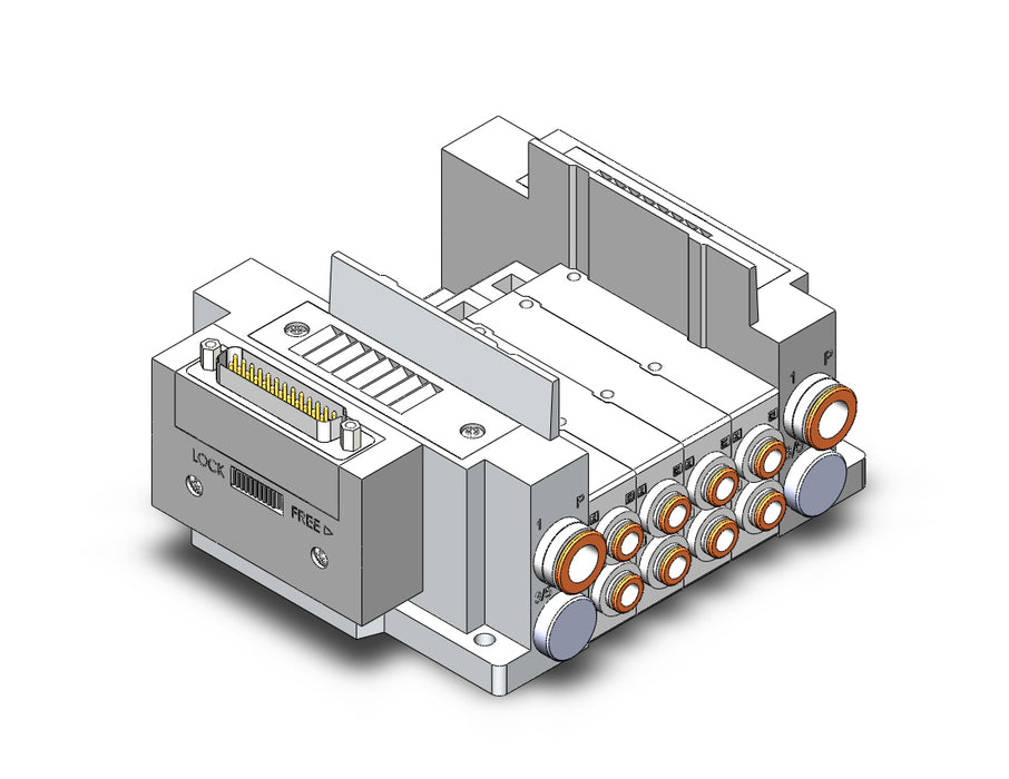 SS5Y5-10F1-04BS-C6 SS5Y5 4 STA MANIFOLD BASE