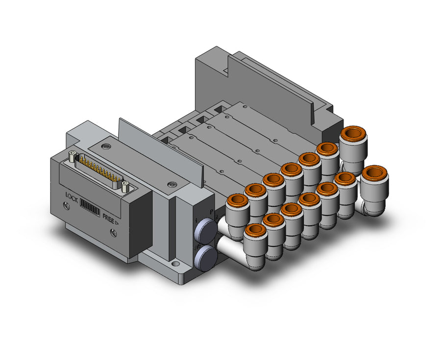 SS5Y5-10F1-06U-LN9 SS5Y5 6 STA MANIFOLD BASE
