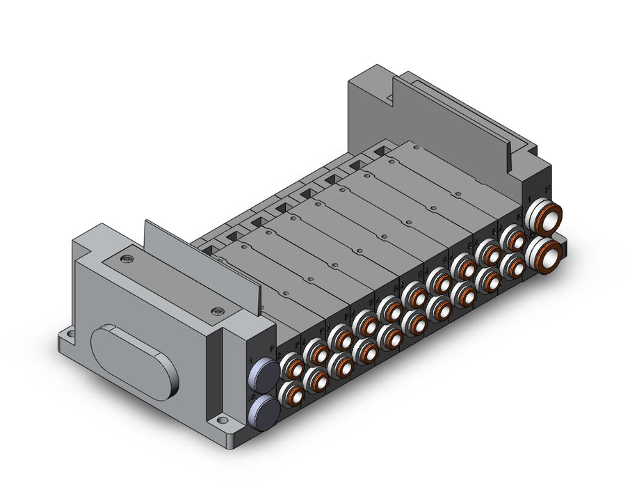 SS5Y5-10S0-10U-C6 SS5Y5 10 STA MANIFOLD BASE