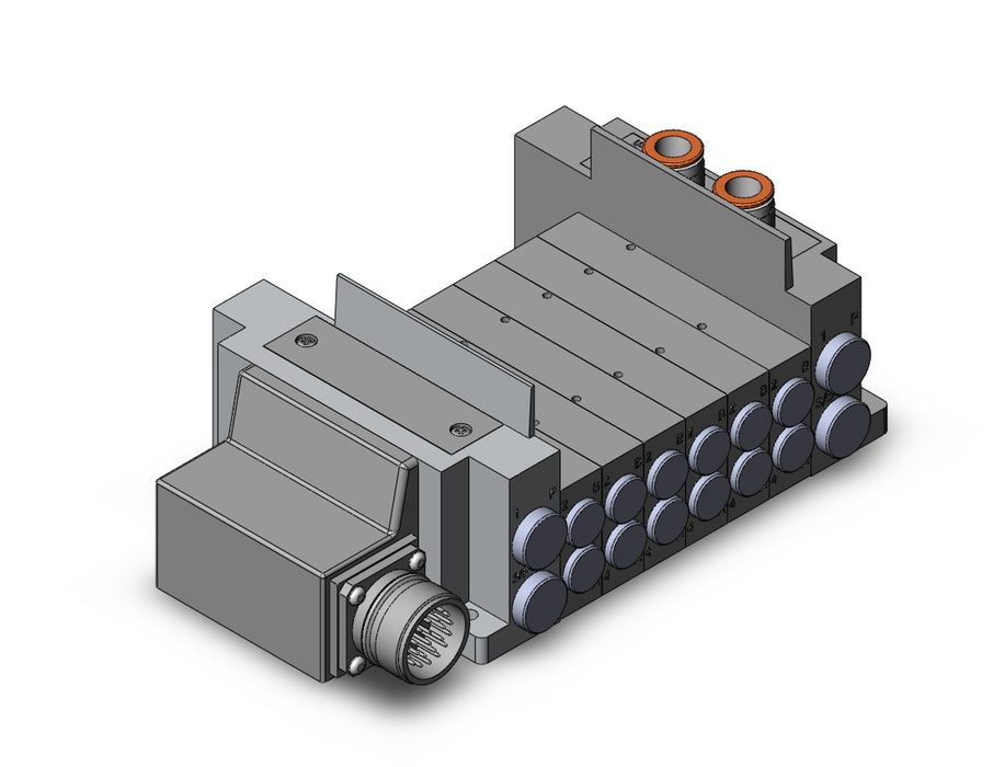 SS5Y5-12M-06U SS5Y5 6 STA MANIFOLD BASE